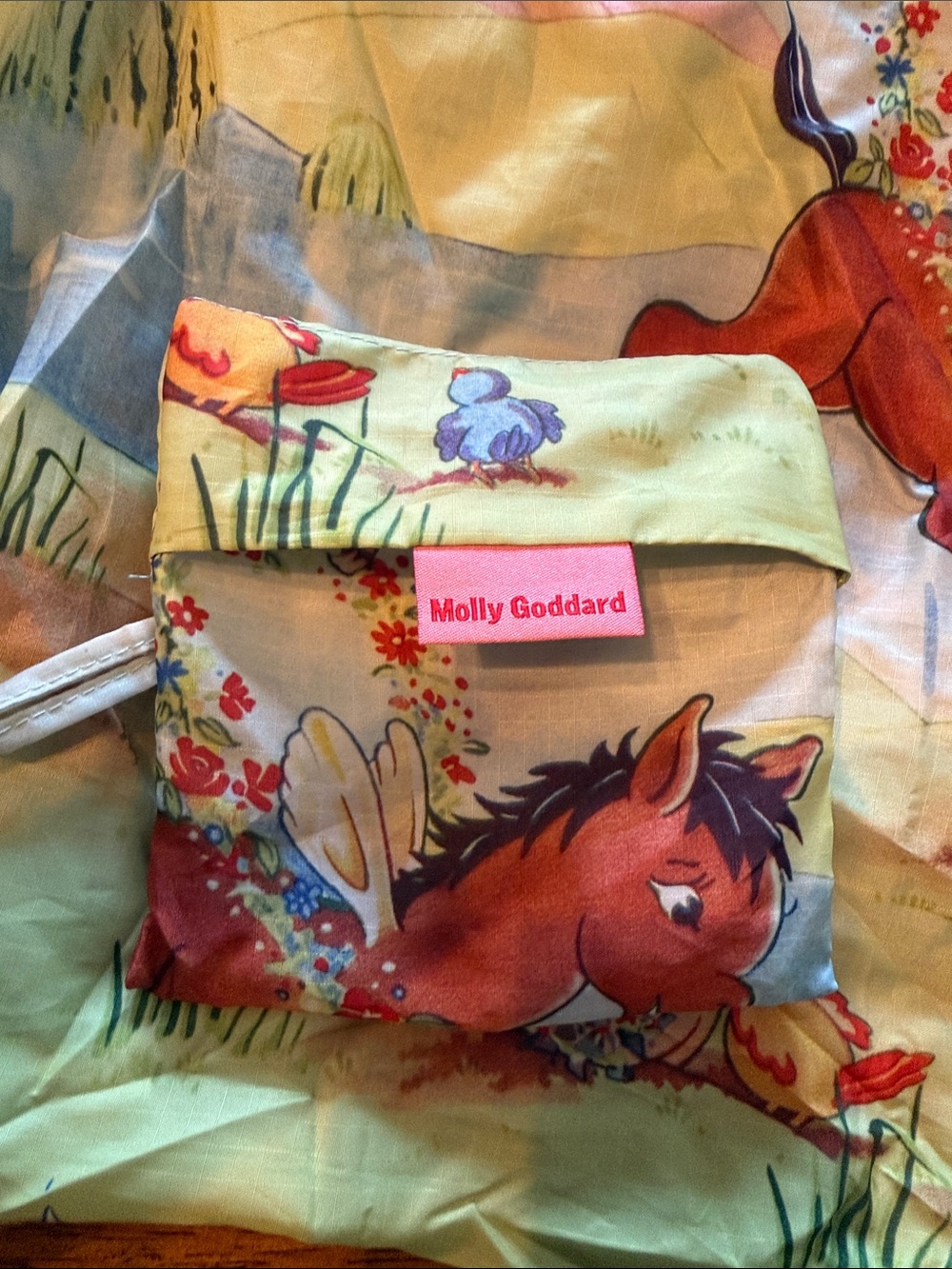 BAGGU X Molly Goddard Standard Size Bag Twinky hourse Cupid - Picture 8 of 8